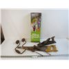 Image 1 : Bike Leash - (2) Hand Drills - Hand Saw - Wood Plane
