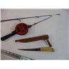 Image 3 : Filleting knife, ice fishing rod parts