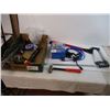 Image 1 : Hammer, caulking gun, wire set, misc