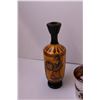 Image 2 : (2) Decorative Vases + Coffee and Tea Containers