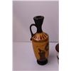 Image 3 : (2) Decorative Vases + Coffee and Tea Containers