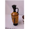 Image 4 : (2) Decorative Vases + Coffee and Tea Containers