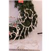 Image 4 : Wreath w/ Eaton’s Tag + (3) Christmas Light Figures