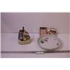 Image 1 : Christmas Music Box + Rose Pie/Tart Plate
