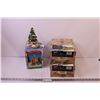 Image 1 : Ceramic Tree Decoration + (2) Photo Storage Boxes (Factory Sealed)