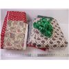 Image 1 : Large Box of Assorted Christmas Themed Material