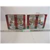 Image 1 : (2)-Christmas Glasses 4 Pack (NIB)