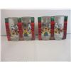 Image 2 : (2)-Christmas Glasses 4 Pack (NIB)