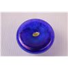Image 3 : Robert Held Art Glass Iridescent Blue Mini Vase