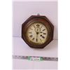 Image 1 : Vintage Ansonia Wooden Wall Clock