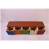 Image 2 : Wooden Box w/ 5 Small Drawers