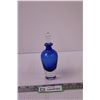 Image 1 : Blue Glass Perfume Bottle