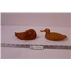 Image 1 : (2) Tromblay Wood Carving (Made in Canada)