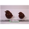 Image 1 : (2) Genuine Mahogany Carvings