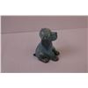 Image 5 : Puppy Figure and Wade Silver Brushed Candy Dish