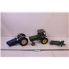 Image 1 : (3) ERTL Tractors Varying Conditions