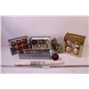 Image 1 : (5) Boxes of Christmas Ornaments + Misc