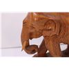 Image 8 : (2) Koa Wood Elephants