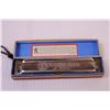 Image 4 : Marine Band Harmonica No. 365 (Made by M. Hohner in Germany) + Brass Bell