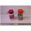 Image 1 : (2) Thermoses (Aladdin-Buck Rogers and Thermos-Barbie Brands)