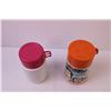 Image 2 : (2) Thermoses (Aladdin-Buck Rogers and Thermos-Barbie Brands)