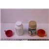 Image 5 : (2) Thermoses (Aladdin-Buck Rogers and Thermos-Barbie Brands)