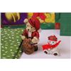 Image 11 : *Assorted Christmas Decor (3-Wreaths, 11- Gift Bags, Pair of Salt & Pepper Shakers, 3-Santa Hats and