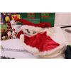 Image 3 : *Assorted Christmas Decor (3-Wreaths, 11- Gift Bags, Pair of Salt & Pepper Shakers, 3-Santa Hats and