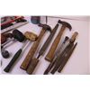 Image 6 : Oil Can, (2) Hammers, (2) Mallets, Monkey Wrench +Misc