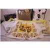 Image 2 : New Bathrobe in Package, (2) New In Package Blankets + Assorted Linens