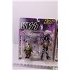 Image 2 : (2) KISS Psycho Circus Action Figures (NIB)