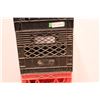 Image 4 : *(4) Plastic Crates