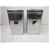 Image 2 : Set of (4) Kitchen Canisters and (2) Pot Holders