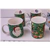 Image 7 : (8) Christmas Mugs (New Old Stock)