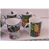 Image 8 : (8) Christmas Mugs (New Old Stock)