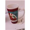 Image 3 : (4) Large Christmas Mugs (New Old Stock)