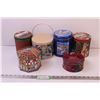 Image 1 : (6) Decorative Christmas Tins