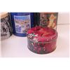 Image 3 : (6) Decorative Christmas Tins