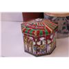 Image 4 : (6) Decorative Christmas Tins