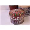 Image 5 : (6) Decorative Christmas Tins