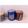 Image 8 : (6) Decorative Christmas Tins