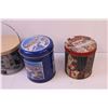 Image 9 : (6) Decorative Christmas Tins