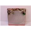 Image 3 : (2) Round Christmas Themed 12.5” Platters (New Old Stock)