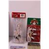 Image 3 : (7) Packages of Village Lights + Assortment of Village Lights