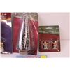 Image 5 : (10) Christmas Village Accessories (New Old Stock)