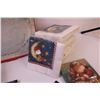 Image 2 : (9) Packages of Christmas Napkins, (4) Packages of Christmas Paper Cups, 13” Round Christmas Platter
