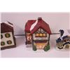 Image 6 : (4) Christmas Village Houses (New Old Stock)