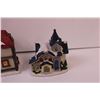 Image 8 : (4) Christmas Village Houses (New Old Stock)