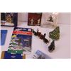 Image 5 : (16) Christmas Village Accessories (New Old Stock)