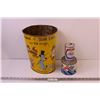 Image 1 : Vintage Cartoon Garbage Can + Misc